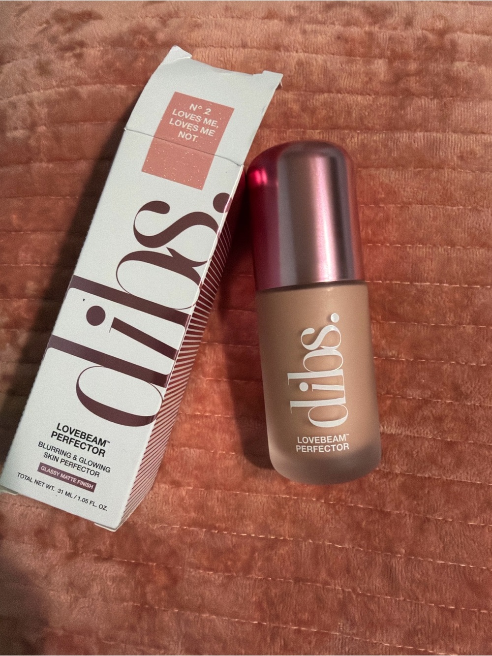 d.lia? Lovebeam Perfector Blurring & Glowing Skin Perfector - Pink/Tan